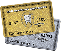 Rewards card Rad Orthodontics College Park, Potomac, Bethesda MD